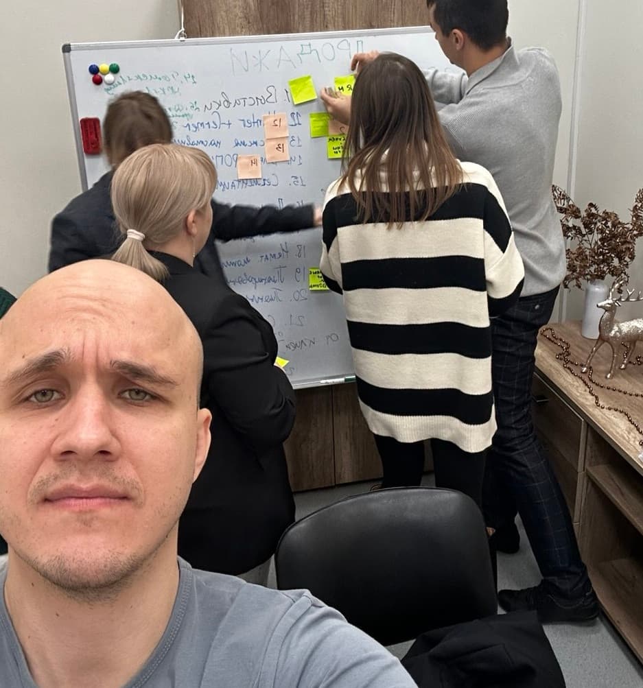 Рабочая встреча с клиентом